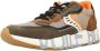 Voile blanche Groene Sneakers van Suède en Technische Stof Groen Heren - Thumbnail 3