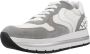 Voile blanche Suede and technical fabric sneakers Maran S Gray Dames - Thumbnail 3
