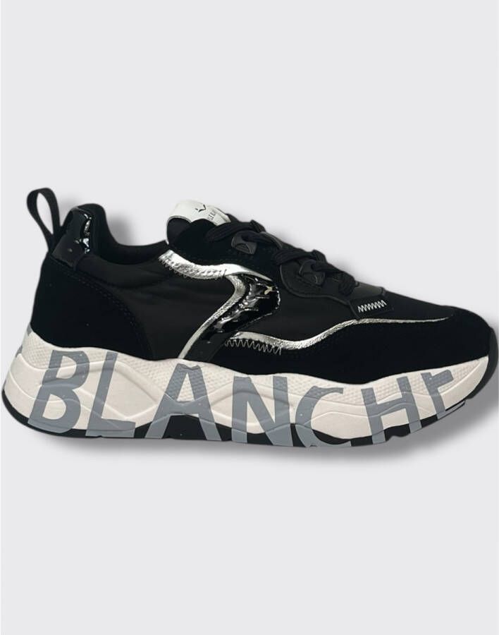 Voile Blanche Zwart Zilver Sneaker Club105 - Foto 3