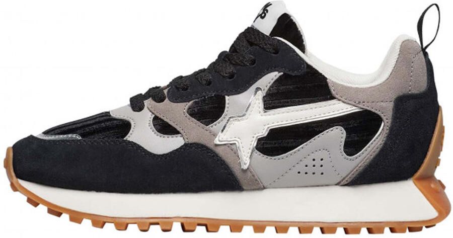 W6Yz Suede and technical fabric sneakers Loop-W. Multicolor Dames