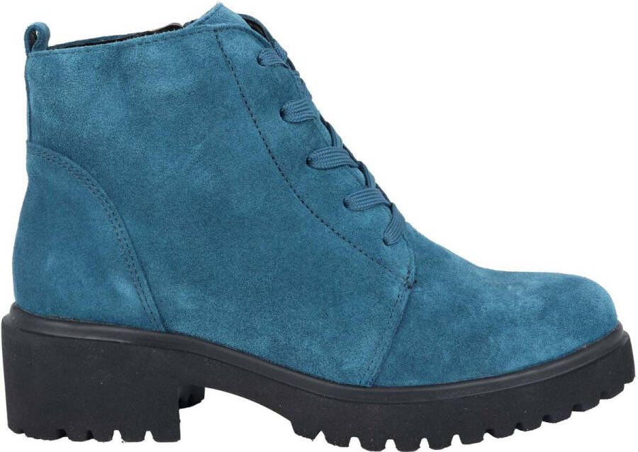 Wäldlaufer Waldläufer Dames Veterboot 716807-195-124 Petrol Wijdte H (40.5) - Foto 2