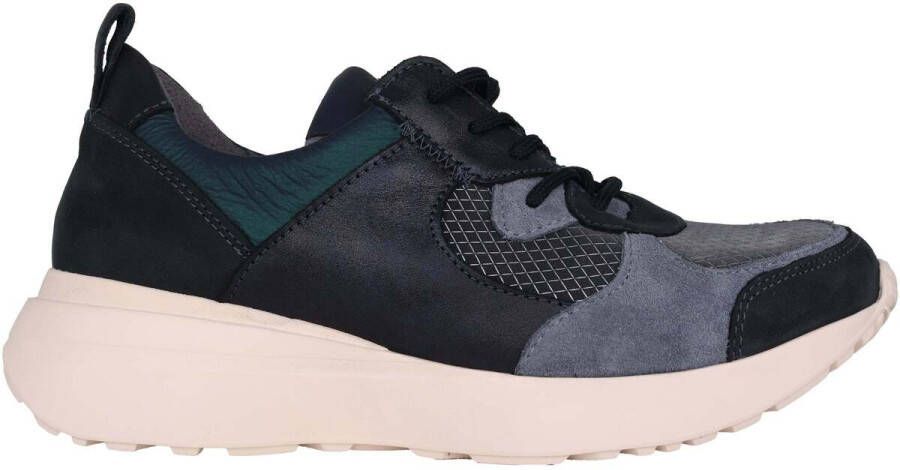 Waldläufer G-Jessy dames sneaker blauw