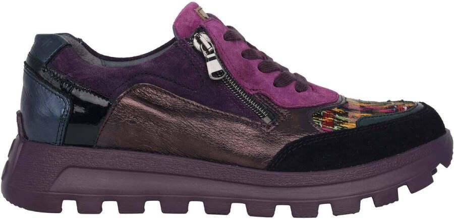 Waldläufer H-Ajala dames sneaker paars