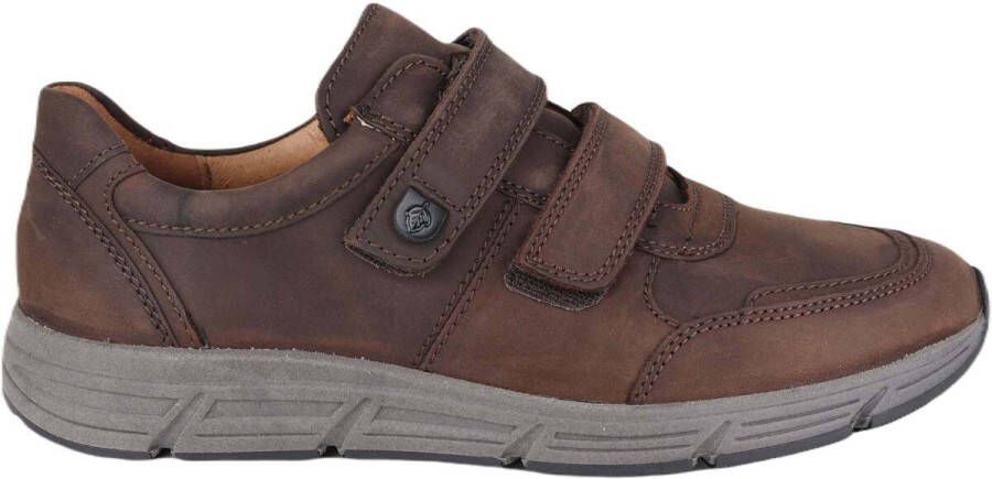 Wäldlaufer Waldläufer Heren Klittenbandschoen 323301-158-216 Donkerbruin Wijdte H ½ - Foto 3