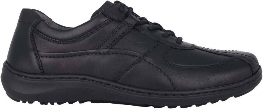 Waldläufer Wijde pasvorm heren sneaker Zwart - Foto 2