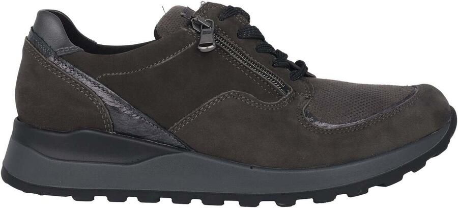 Waldläufer Grijze wijde pasvorm sneaker voor vrouwen