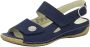 Waldläufer Heliett Blauwe Sandaal Blue Dames - Thumbnail 1