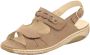 Waldläufer Comfortabele sandalen voor dames in beige - Thumbnail 2