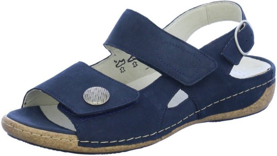 Waldläufer Heliett Blauwe Sandaal Blue Dames - Foto 2