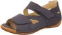 Wäldlaufer Waldlaufer 342025-H-Heliett~~~~~~~~~~~~~~ Sandalen met hakDames Sandalen Blauw - Thumbnail 3