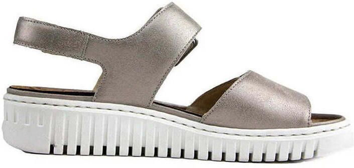 Waldläufer Zilveren Dames Sandaal Brede Pasvorm - Foto 2