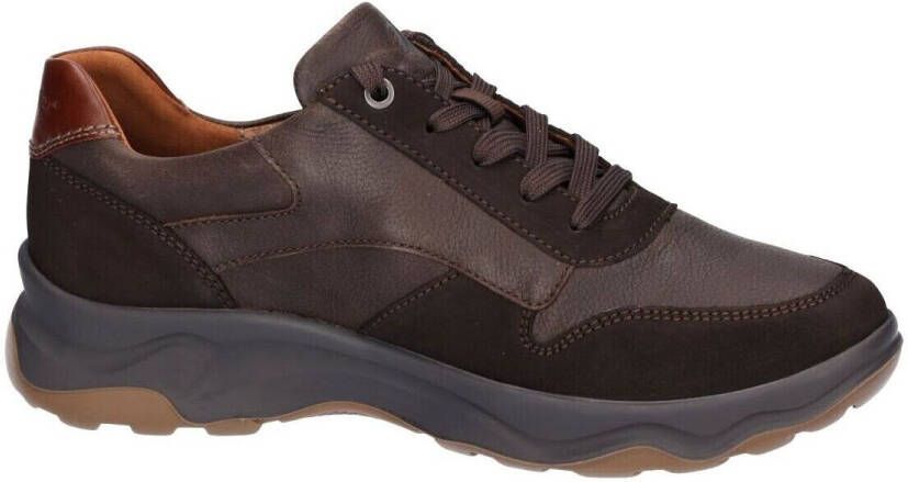 Waldläufer Heren Sneaker 718006-305-355 Donkerbruin Wijdte H (42.5) - Foto 8