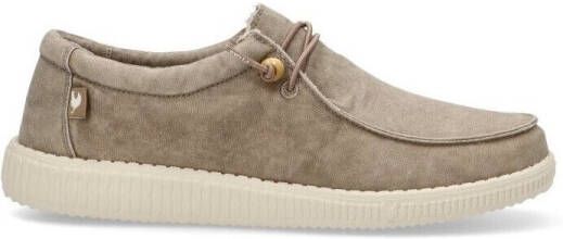 Walk in Pitas WP150 Wallabi Washed Sneakers wit