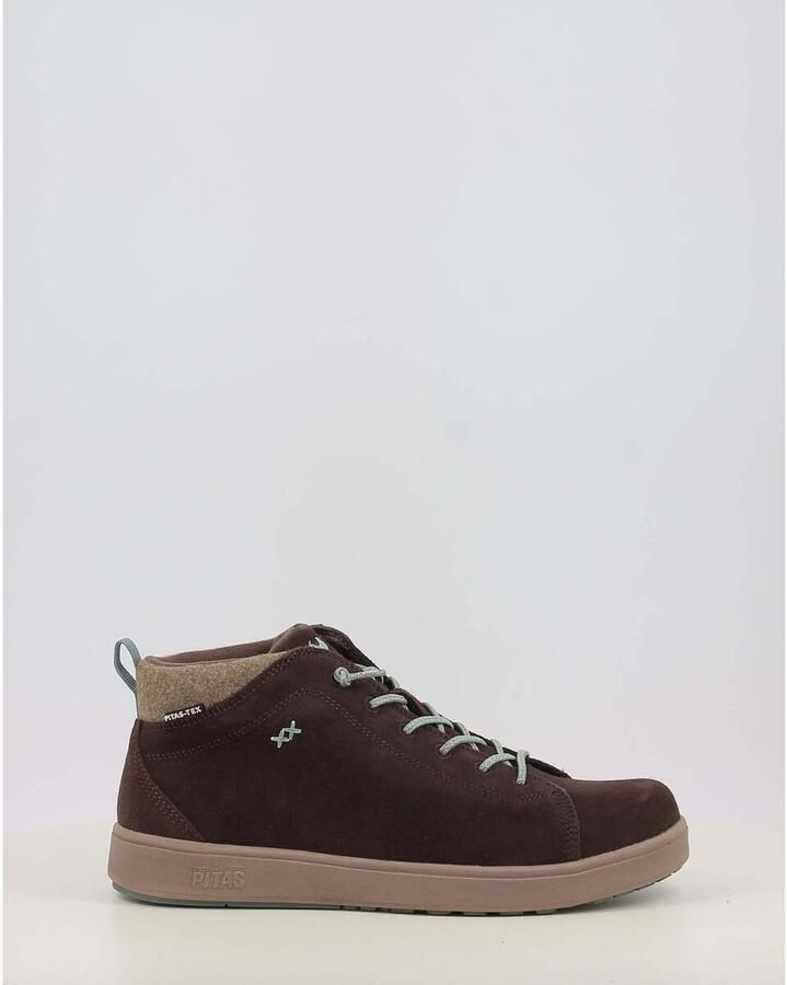 Walk in Pitas Austin Hoge schoenen bruin