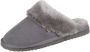 Warmbat Flurry Suede Dames Pantoffels Dark grey - Thumbnail 2