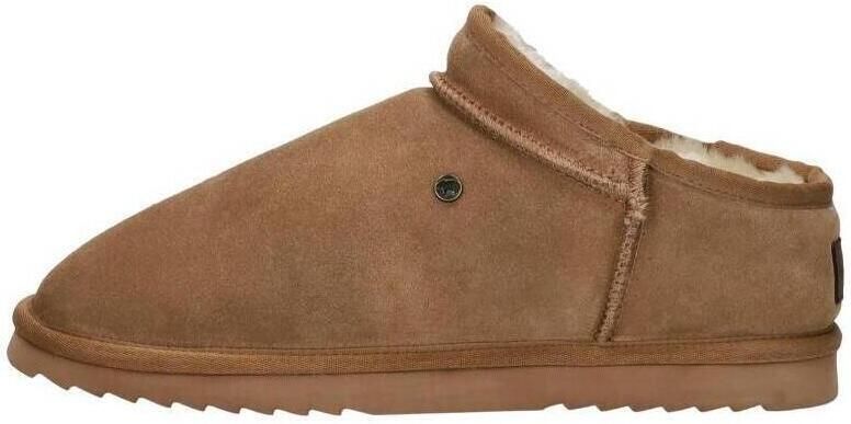 Warmbat Heren Suède Pantoffel voor de Herfst Brown Heren - Foto 6