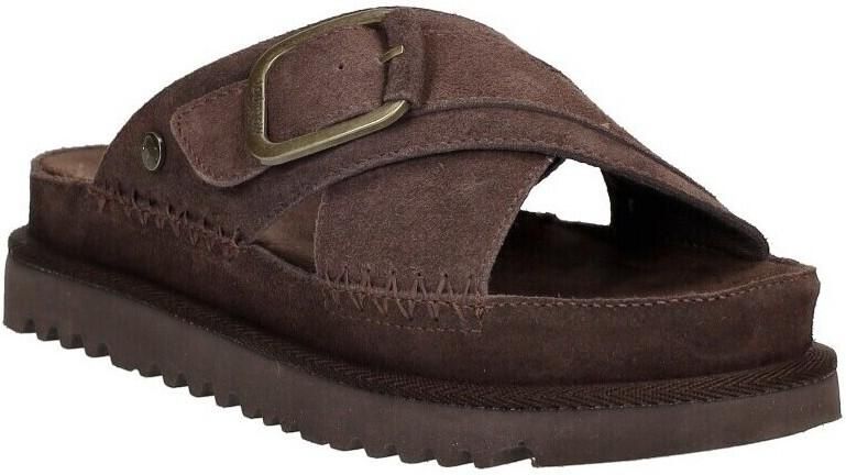 Warmbat Wondai Suede Instappers Dames - Foto 12