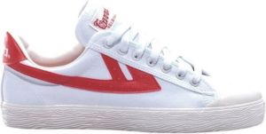 Warrior Shanghai Lage Sneakers WB-1 White Red
