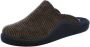 Romika MOKASSO 220 Volwassenen Heren pantoffels Kleur: Bruin - Thumbnail 1