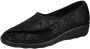 Westland Dames Pantoffel Nice 104 28904-100 Zwart - Thumbnail 2