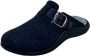 Westland ROUBAIX~04~~~~~~~~~~~~~~~~~~~~ Dames pantoffels Blauw - Thumbnail 2