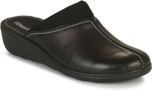 Westland -Dames zwart slippers & muiltjes