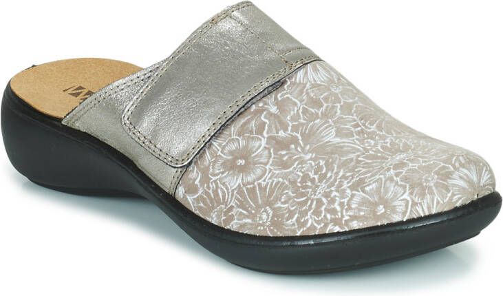 Westland -Dames beige pantoffels - Foto 2
