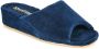 Westland MARSEILLE Volwassenen Dames pantoffels Kleur: Blauw - Thumbnail 2