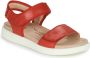 Westland ALBI 01 Volwassenen Platte sandalenDames Sandalen Rood - Thumbnail 2