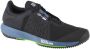 Wilson Kaos Swift Heren Sportschoenen Tennis Smashcourt Black Blue Green - Thumbnail 2