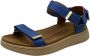 WODEN Blauwe Sandalen Line - Thumbnail 4