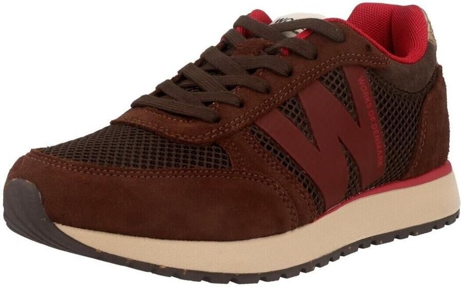 Woden Ronja Icon suède leren sneakers bruin - Foto 4