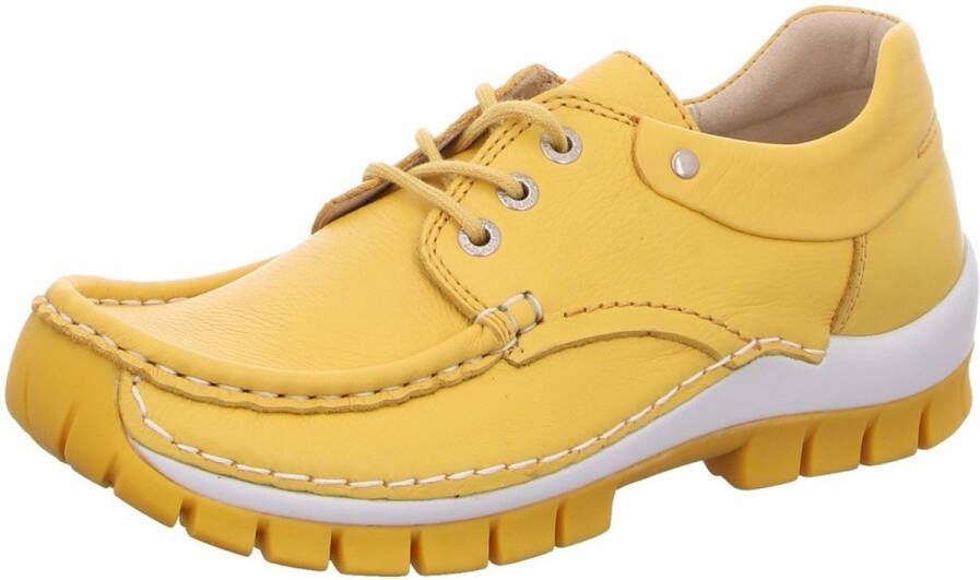 Wolky Dames Veterschoenen 04701 Fly Summer Geel - Foto 5