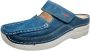 Wolky Comfortschoenen Roll Slipper dodger blauw nubuck - Thumbnail 2