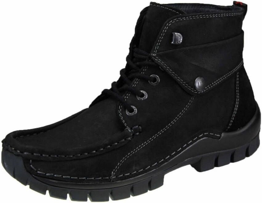 Wolky Dames Veterschoenen Jump Winter Black Zwart - Foto 2
