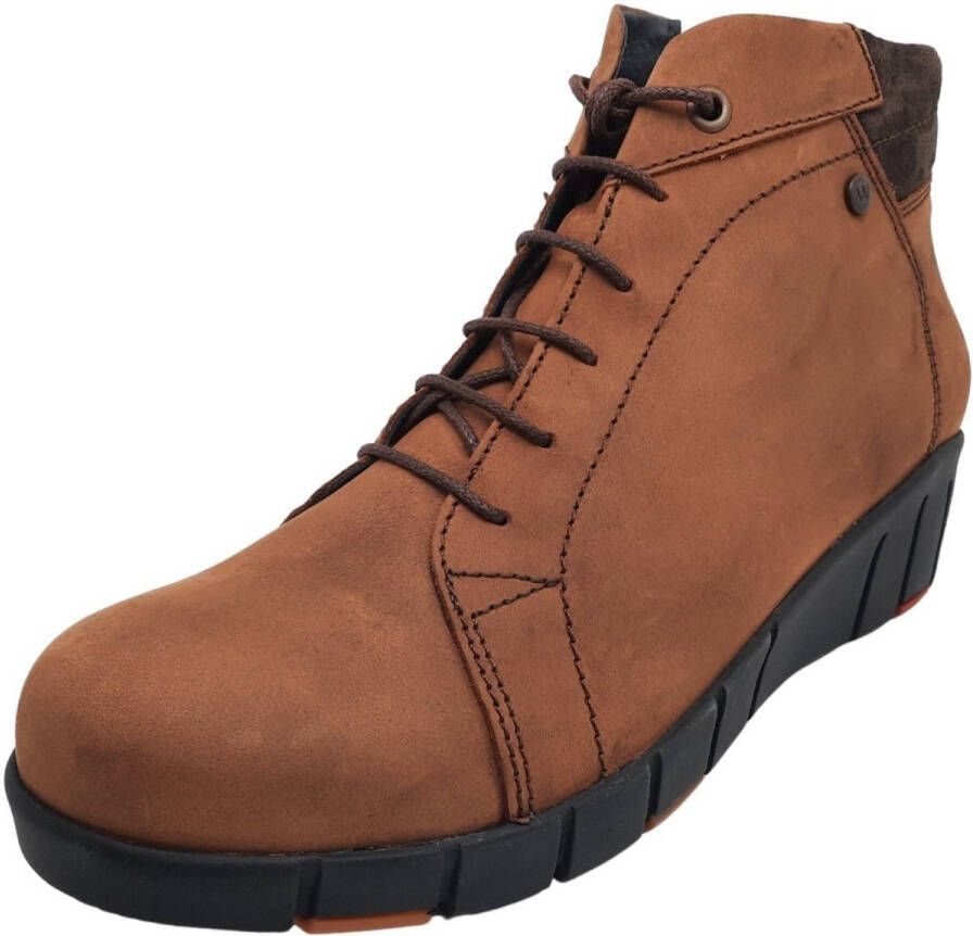 Wolky Veterschoenen Chicago cognac nubuck