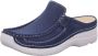 Wolky Dames Slippers 0620211-820 Roll Slide Antique Jeansblauw - Thumbnail 2