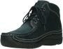 Wolky Hoge veterschoenen Roll Shoot blauw nubuck - Thumbnail 2