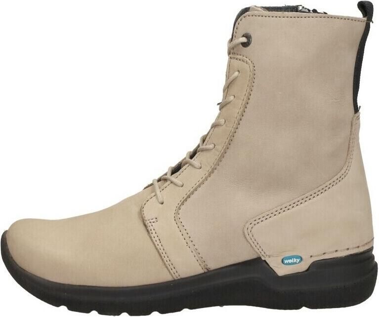 Wolky Viper Veterschoenen Hoog Beige