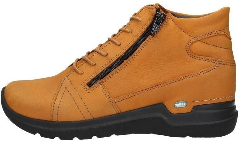 Wolky Dames Veterboot 0660611 925 Why Antique Oker Geel - Foto 9