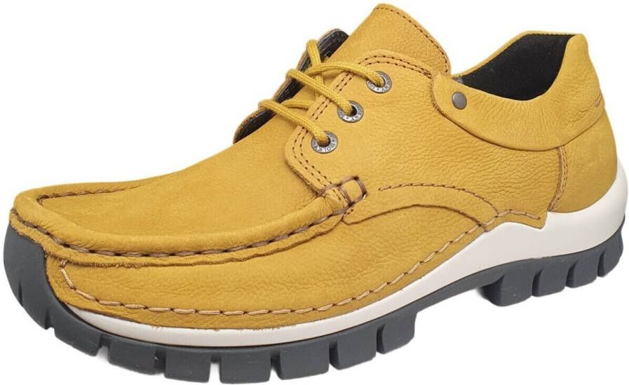 Wolky Dames Veterschoenen 04726 Fly Geel - Foto 2