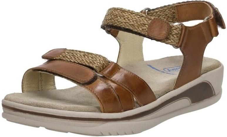 Wolky Comfortabele Bruine Leren Sandaal voor Dames Brown Dames - Foto 11