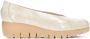 Wonders Trendy Tie Dye Leren Mocassins voor Dames Beige Dames - Thumbnail 17
