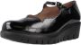 Wonders Stijlvolle Ballerina Flats voor Moderne Vrouwen Black Dames - Thumbnail 2