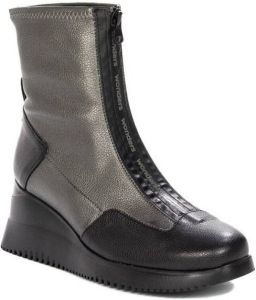 Wonders Botín India Gris Negro Multicolor Dames