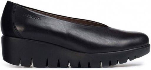 Wonders Fly Damesandaal met MemoryGel Inlegzool Black Dames