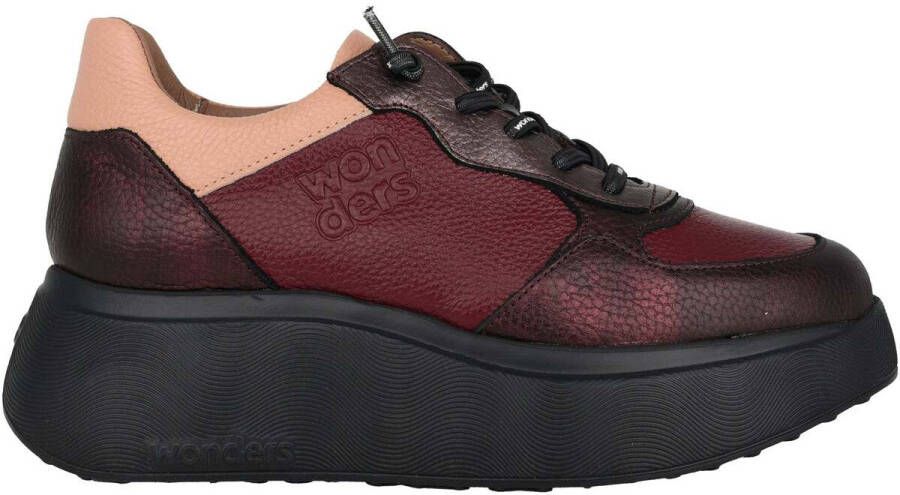 Wonders Rode Damessneaker Stijlvol en Comfortabel - Foto 2