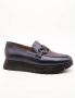 Wonders -Dames blauw donker ballerina's & mocassins - Thumbnail 2