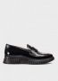 Wonders -Dames zwart ballerina's & mocassins - Thumbnail 2