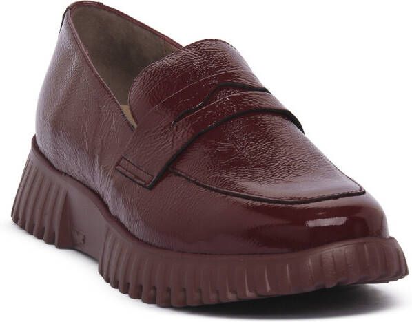 Wonders Mocassins LACK VINO